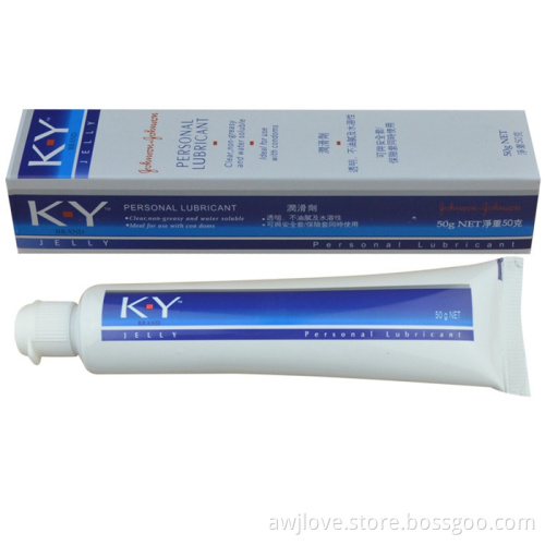 Hotsale 50g KY jelly personal lubricant